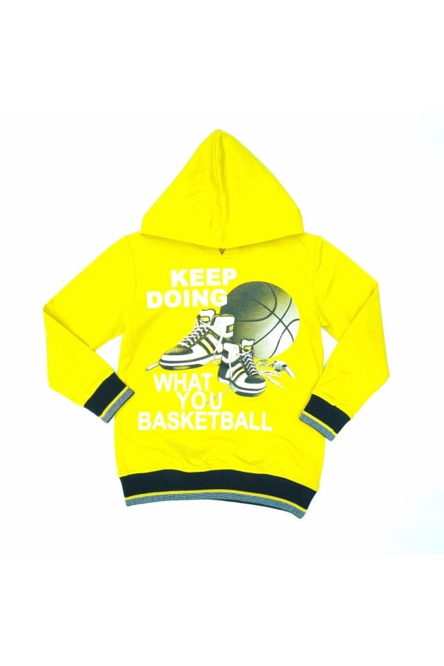Pelops Erkek Çocuk Spor Eşofman Takım Sarı - 6-7 Yaş