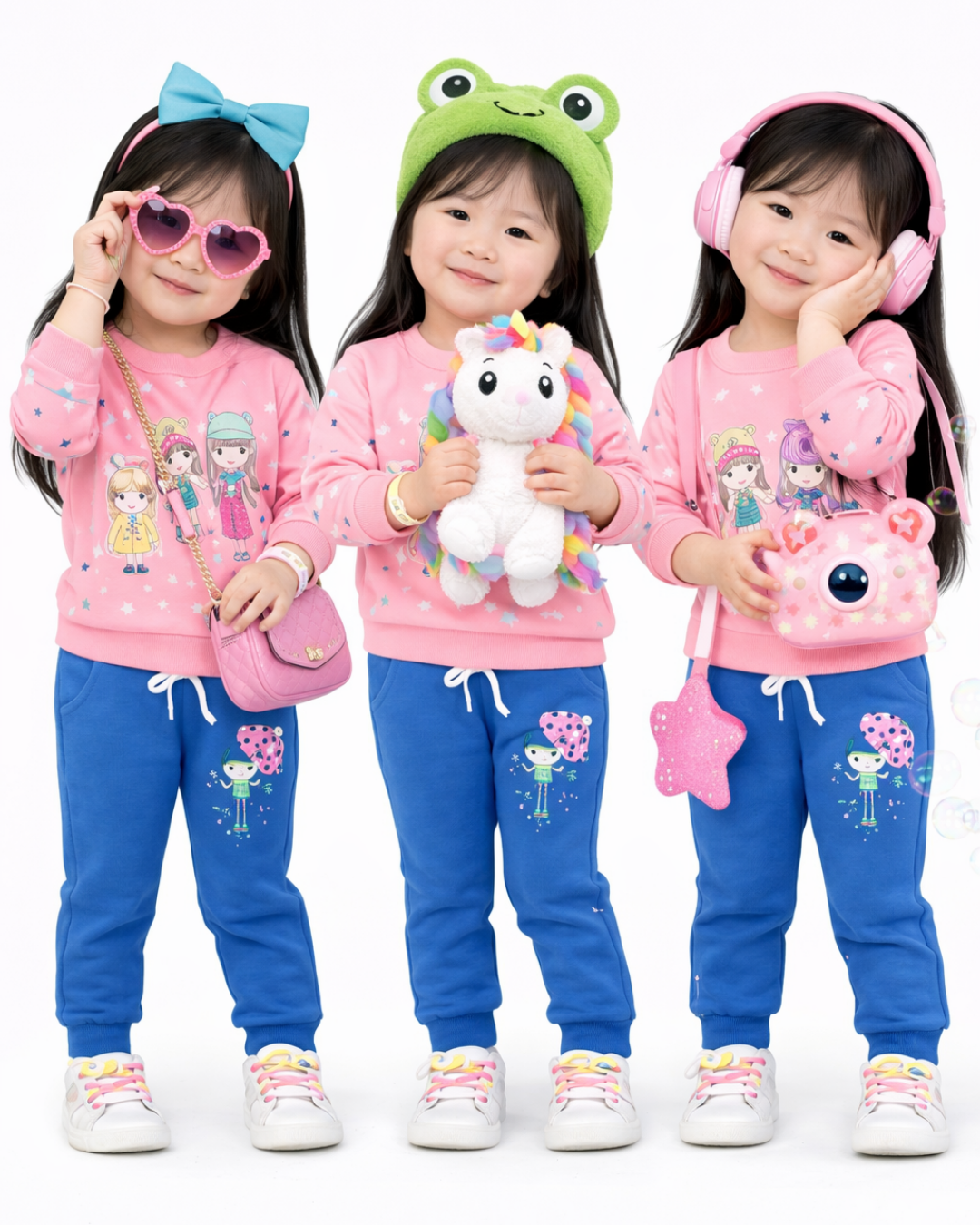 Dmb Kız Bebek Spor Eşofman Takım