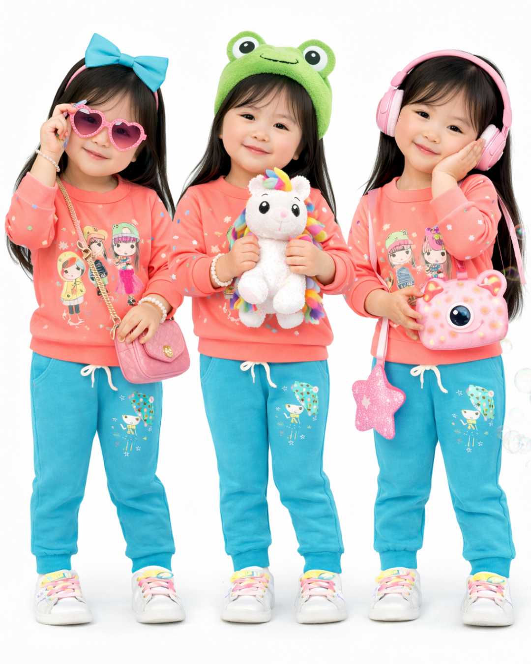 Dmb Kız Bebek Spor Eşofman Takım