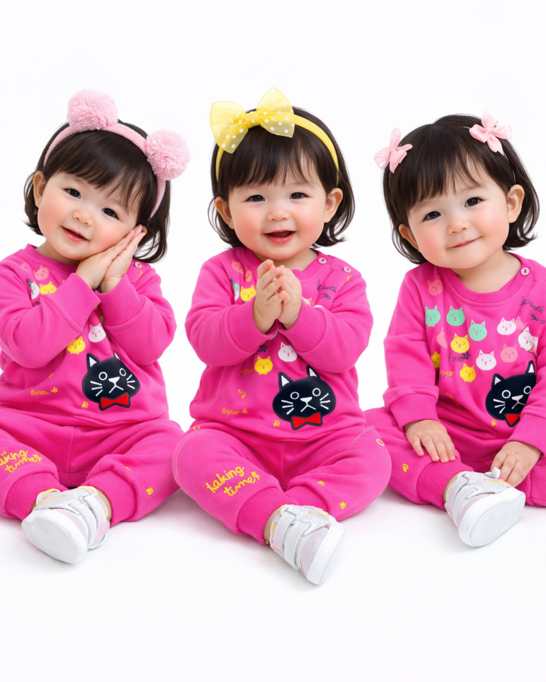 Pelops Kız Bebek Spor Eşofman Takım