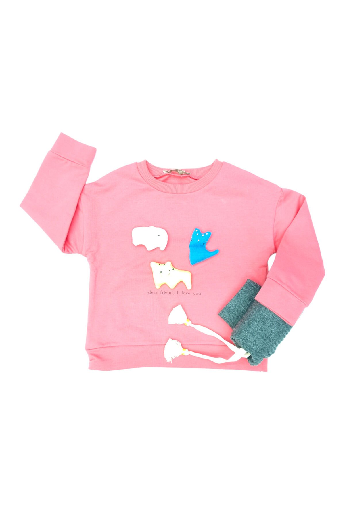 Via Kız Bebek Spor Taytlı Takım