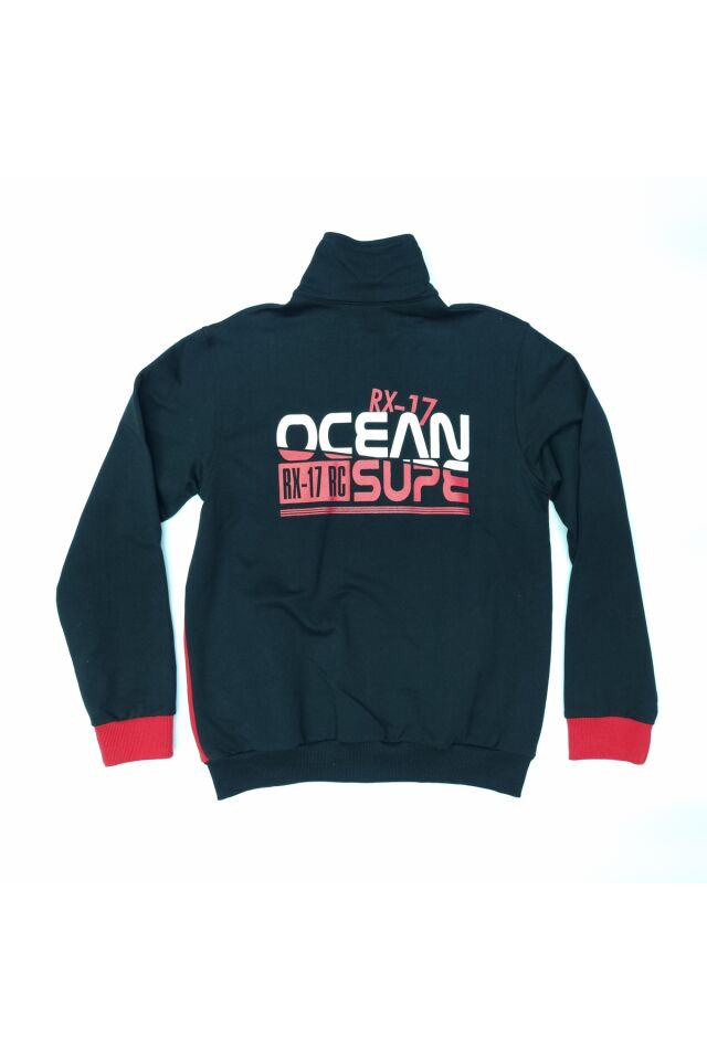 Pelops Erkek Çocuk Spor Eşofman Takım Siyah - 11-12 Yaş