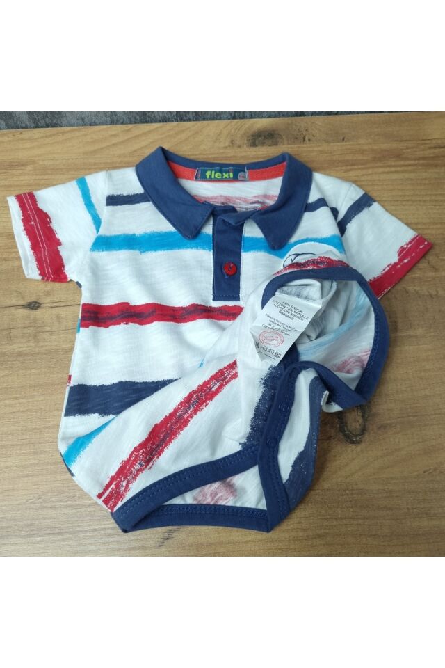 Erkek Bebek Yazlık Tulum