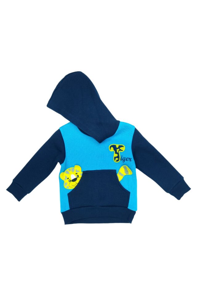 Pelops Erkek Bebek Spor Eşofman Takım Mavi - 1-2 Yaş