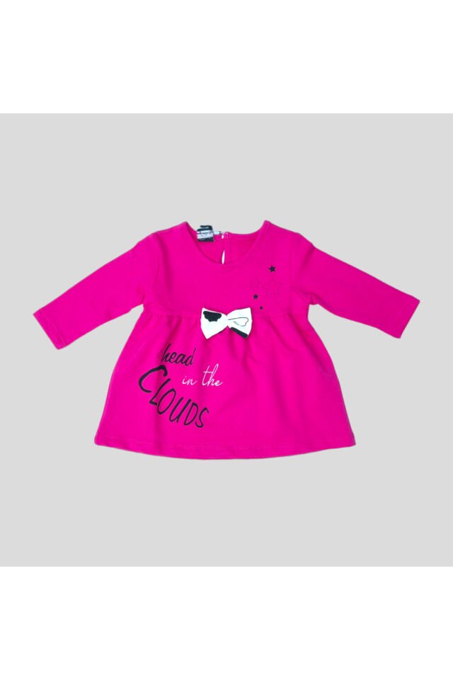 Pelops Kız Bebek Spor Taytlı Takım Fuşya - 6-9 Ay