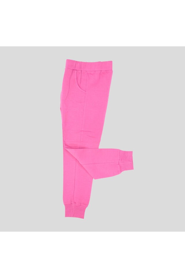 Pelops Kız Çocuk Spor Eşofman Takım Pembe - 7-8 Yaş