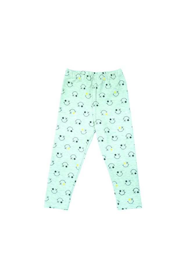 Pelops Kız Bebek Spor Taytlı Takım Sarı - 3-4 Yaş