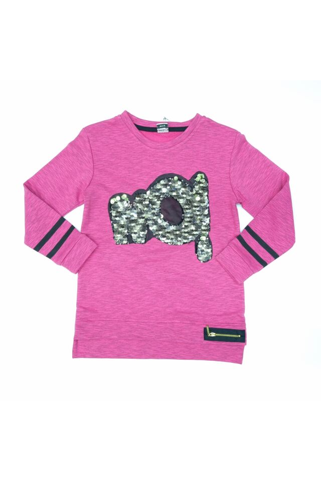 Pelops Kız Çocuk Spor Taytlı Takım Pembe - 8-9 Yaş